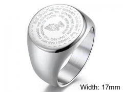 HY Wholesale Rings 316L Stainless Steel Popular Rings-HY0013R1076