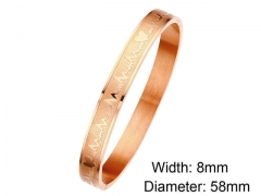 HY Wholesale Stainless Steel 316L Fashion Bangle-HY0076B144