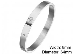 HY Wholesale Stainless Steel 316L Fashion Bangle-HY0076B098
