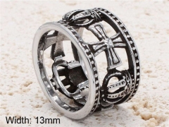 HY Wholesale Rings 316L Stainless Steel Popular Rings-HY0013R1122