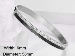 HY Wholesale Stainless Steel 316L Fashion Bangle-HY0076B146