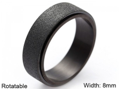 HY Wholesale Rings 316L Stainless Steel Popular Rings-HY0075R126