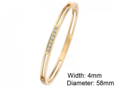 HY Wholesale Stainless Steel 316L Fashion Bangle-HY0076B218