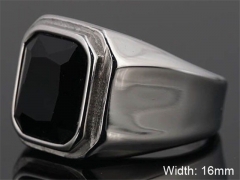 HY Wholesale Rings 316L Stainless Steel Popular Rings-HY0080R151