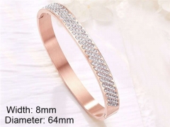 HY Wholesale Stainless Steel 316L Fashion Bangle-HY0076B169