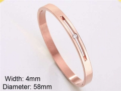 HY Wholesale Stainless Steel 316L Fashion Bangle-HY0076B202