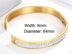 HY Wholesale Stainless Steel 316L Fashion Bangle-HY0076B273