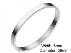 HY Wholesale Stainless Steel 316L Fashion Bangle-HY0076B137