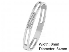 HY Wholesale Stainless Steel 316L Fashion Bangle-HY0076B225