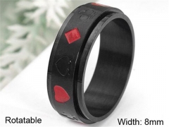 HY Wholesale Rings 316L Stainless Steel Popular Rings-HY0075R065
