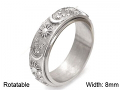 HY Wholesale Rings 316L Stainless Steel Popular Rings-HY0075R075