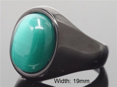HY Wholesale Rings 316L Stainless Steel Popular Rings-HY0080R021