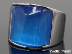 HY Wholesale Rings 316L Stainless Steel Popular Rings-HY0080R085
