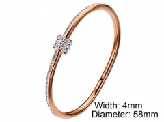 HY Wholesale Stainless Steel 316L Fashion Bangle-HY0076B195