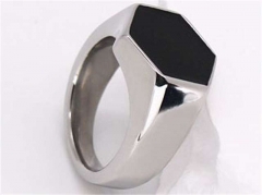 HY Wholesale Rings 316L Stainless Steel Popular Rings-HY0077R035
