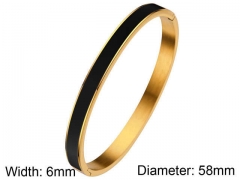 HY Wholesale Stainless Steel 316L Fashion Bangle-HY0076B029