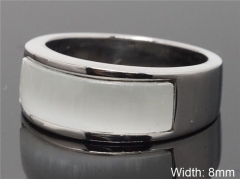 HY Wholesale Rings 316L Stainless Steel Popular Rings-HY0080R069