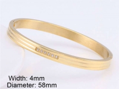 HY Wholesale Stainless Steel 316L Fashion Bangle-HY0076B304