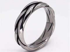 HY Wholesale Rings 316L Stainless Steel Popular Rings-HY0077R016