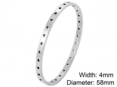 HY Wholesale Stainless Steel 316L Fashion Bangle-HY0076B231