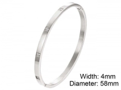 HY Wholesale Stainless Steel 316L Fashion Bangle-HY0076B106