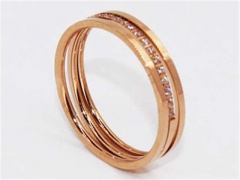 HY Wholesale Rings 316L Stainless Steel Popular Rings-HY0077R027