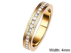 HY Wholesale Rings 316L Stainless Steel Popular Rings-HY0076R037