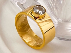 HY Wholesale Rings 316L Stainless Steel Popular Rings-HY0084R069