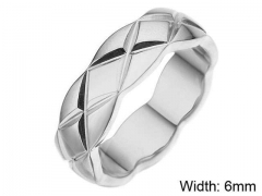 HY Wholesale Rings 316L Stainless Steel Popular Rings-HY0076R005