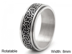 HY Wholesale Rings 316L Stainless Steel Popular Rings-HY0075R011