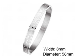 HY Wholesale Stainless Steel 316L Fashion Bangle-HY0076B143