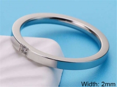 HY Wholesale Rings 316L Stainless Steel Popular Rings-HY0076R013
