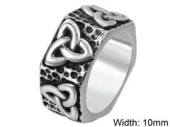 HY Wholesale Rings 316L Stainless Steel Popular Rings-HY0013R0951