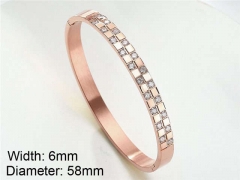 HY Wholesale Stainless Steel 316L Fashion Bangle-HY0076B014