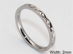 HY Wholesale Rings 316L Stainless Steel Popular Rings-HY0077R098