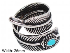 HY Wholesale Rings 316L Stainless Steel Popular Rings-HY0077R074