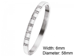 HY Wholesale Stainless Steel 316L Fashion Bangle-HY0076B213