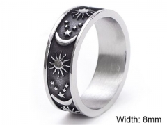 HY Wholesale Rings 316L Stainless Steel Popular Rings-HY0075R096