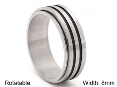 HY Wholesale Rings 316L Stainless Steel Popular Rings-HY0075R085