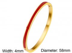 HY Wholesale Stainless Steel 316L Fashion Bangle-HY0076B021