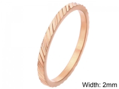 HY Wholesale Rings 316L Stainless Steel Popular Rings-HY0076R024