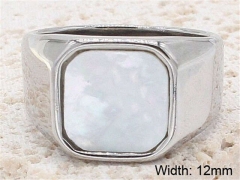 HY Wholesale Rings 316L Stainless Steel Popular Rings-HY0013R0814