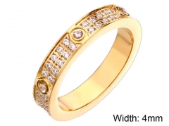 HY Wholesale Rings 316L Stainless Steel Popular Rings-HY0076R031