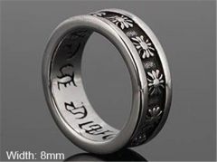 HY Wholesale Rings 316L Stainless Steel Popular Rings-HY0080R124