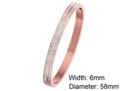 HY Wholesale Stainless Steel 316L Fashion Bangle-HY0076B208