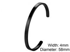 HY Wholesale Stainless Steel 316L Fashion Bangle-HY0076B234