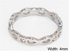 HY Wholesale Rings 316L Stainless Steel Popular Rings-HY0077R069