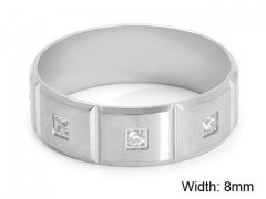 HY Wholesale Rings 316L Stainless Steel Popular Rings-HY0075R071