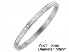 HY Wholesale Stainless Steel 316L Fashion Bangle-HY0076B266