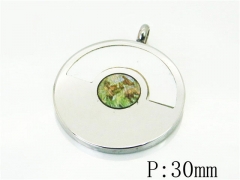 HY Wholesale Pendant 316L Stainless Steel Jewelry Pendant-HY52P0016ND